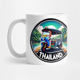 Thailand Tuk-Tuk Sticker - Exotic travel and culture Mug